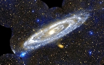 The Andromeda Galaxy M is the closet galaxy to us at a distance of  million light years Credit NASAJPL-Caltech 