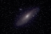 The Andromeda Galaxy  x  min exposures 