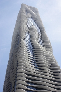 The Aqua Tower in Chicago 