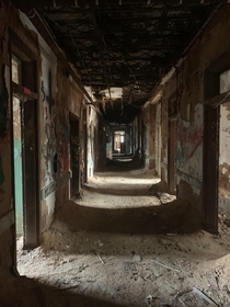 The asylums hallways took a life of their own after it closed