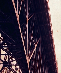 The Aurora Bridge Seattle WA Shot on Lomochrome Purple