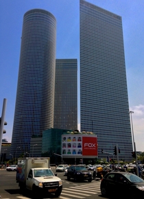 The Azrieli towers Tel Aviv 