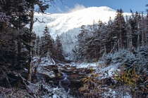 The backside of Gothics Adirondacks High Peaks Wilderness Area 