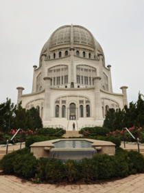 The Bah House of Worship in Willmette IL 
