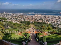 The Bahai gardens Haifa Israel