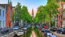 The beautiful city of Amsterdam