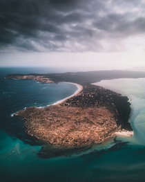 The beautiful coastline of the Eyre Peninsula South Australia 