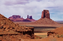 The beautiful colors of Monument Valley 