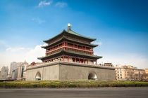 The Bell Tower of Xian was built in 