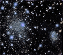 The binary dwarf galaxy HIZSS- as seen by Hubble