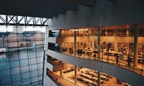 The Black Diamond - a modern extension of the Royal Danish Library in Copenhagen Designed by the Schmidt Hammer Lassen firm 