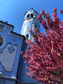 The Blue Church of Saint Elisabeth in Bratislava Slovakia Photo credit to Alastair Bassett