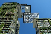 The brainchild of French architect Jean Nouvel and botanist Patrick Blanc One Central Park is a pair of plant-clad towers and and a -metre high sky garden Built in  it boasts one of the tallest green walls in the world