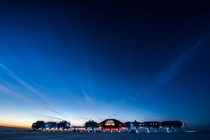 The British Halley Research Station Antarctica 