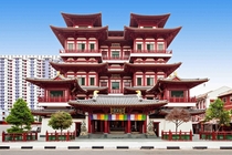The Buddha Tooth Relic Temple and Museum in Singapore