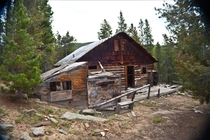 The cabin I lived in as a kid almost  years abandoned Gilpin County Colorado