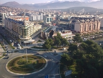 The capital of Montenegro Podgorica 