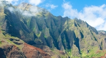 The Cathedral Cliffs of Kauais Na Pali Coast Kauai Hawaii 