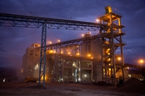 The cement factory in Dire Dawa Ethiopia 