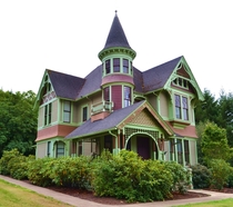 The Charles amp Anna Drain House - Drain Oregon USA - Designed by architect George Franklin Barber in Queen Anne style in  - National Register of Historic Places 