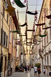 the charming streets of Pietrasanta Italy