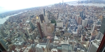The city of New York from the Empire State Building 