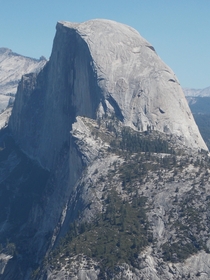 The classic shot of Half Dome from Glacier Point Yosemite National Park California 