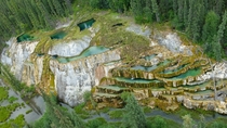 The Coal River Springs Yukon Canada 