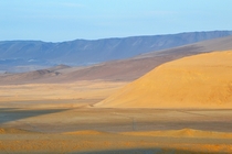 The colour palette of the Paracas National Reserve Peru 