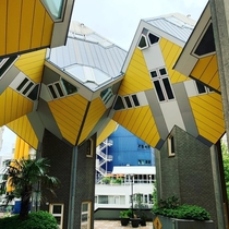 The Cubed Houses in Rotterdam Netherlands