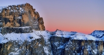 The Dolomiti Mountains Sass Pordoi in Italy 