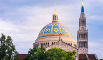 The dome of the Basilica of the National Shrine of the Immaculate Conception Washington DC
