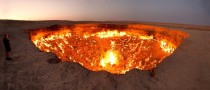 The Door to Hell in Derweze Turkmanistan by Tormod Sandtorv   