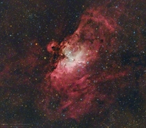The Eagle Nebula - RGB color