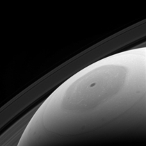 The ever fascinating hexagonal north pole of Saturn as seen by Cassini on January   RIP Cassini