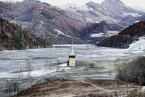The Flooded Village of Geamana Romania by Tamas Dezso 