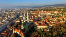 The fortified Cathedral of Zagreb Croatia