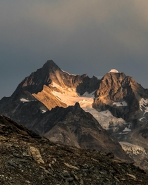 The Gabelhorn in Switzerland during sunrise  - more of my landscapes at IG glacionaut