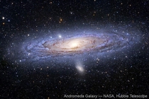The galaxy that is on a collision course with our own Andromeda