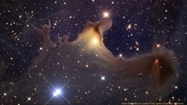 the Ghost Nebula haunts the cosmic halls of Cepheus Located about  light years from Earth and spans more than  light years