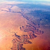 The Grand Canyon from  feet 