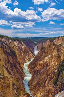 The Grand Canyon of Yellowstone NP 