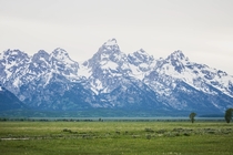 The Grand Tetons Wyoming 