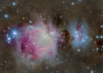 The Great Orion Nebula amp Running Man 