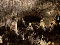 The Great Room inside Carlsbad Caverns National Park 