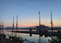 The harbour this morning Copenhagen