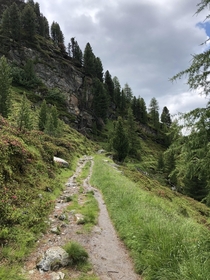 The hiking trails of Austria 