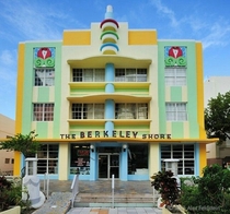 The historic Berkeley Shore Hotel - Miami Beach - designed by Miami Beach architect Albert Anis in the s