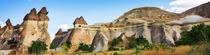 The hoodoos of Cappadocia Turkey