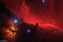 The Horsehead nebula is one of the most iconic structures in space Here is an image I took of the nebula and surrounding nebulosity with my telescope